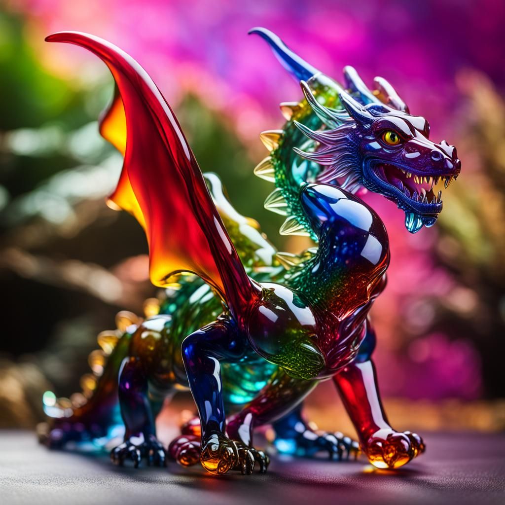 Crystal Dragon   by @Pluto