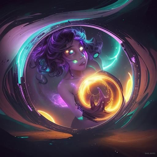 Imagine eyes the color of molten amber, flecked with emerald...