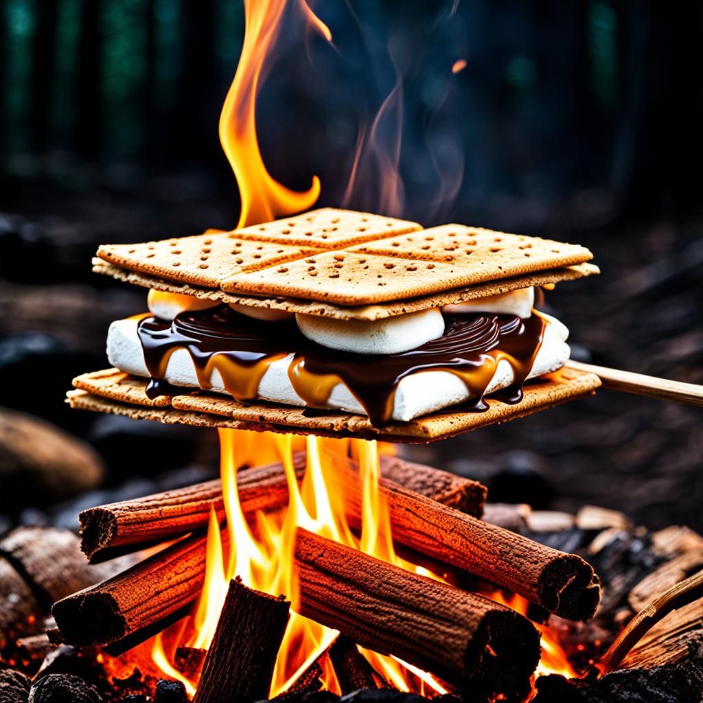 S'mores - AI Generated Artwork - NightCafe Creator