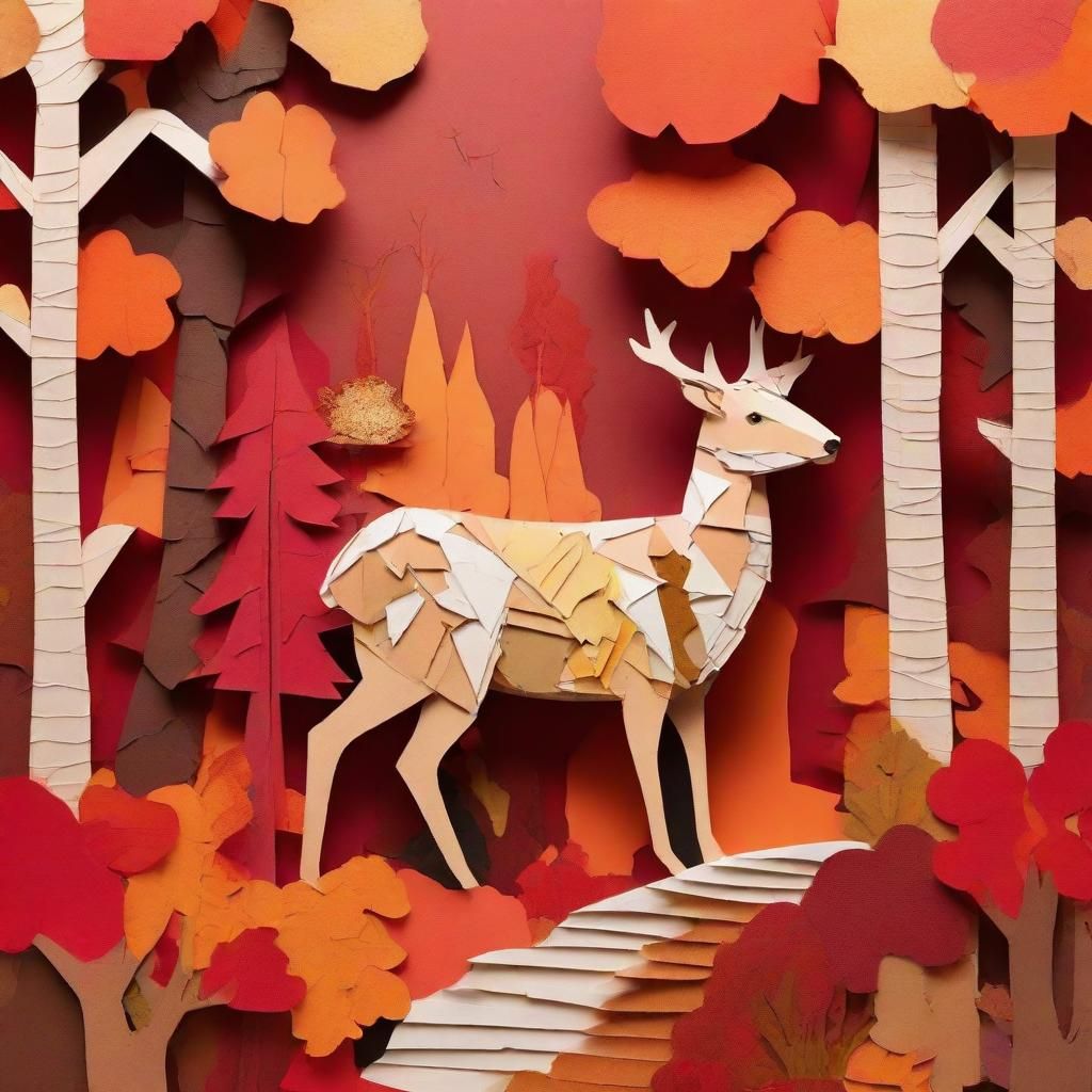 Paper deer