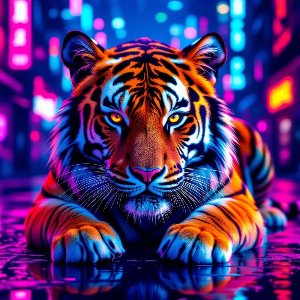 Tigernetic energy  by @KIMDING91