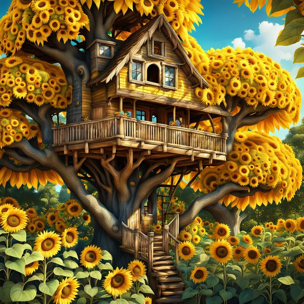 Sunflower Treehouse🌻