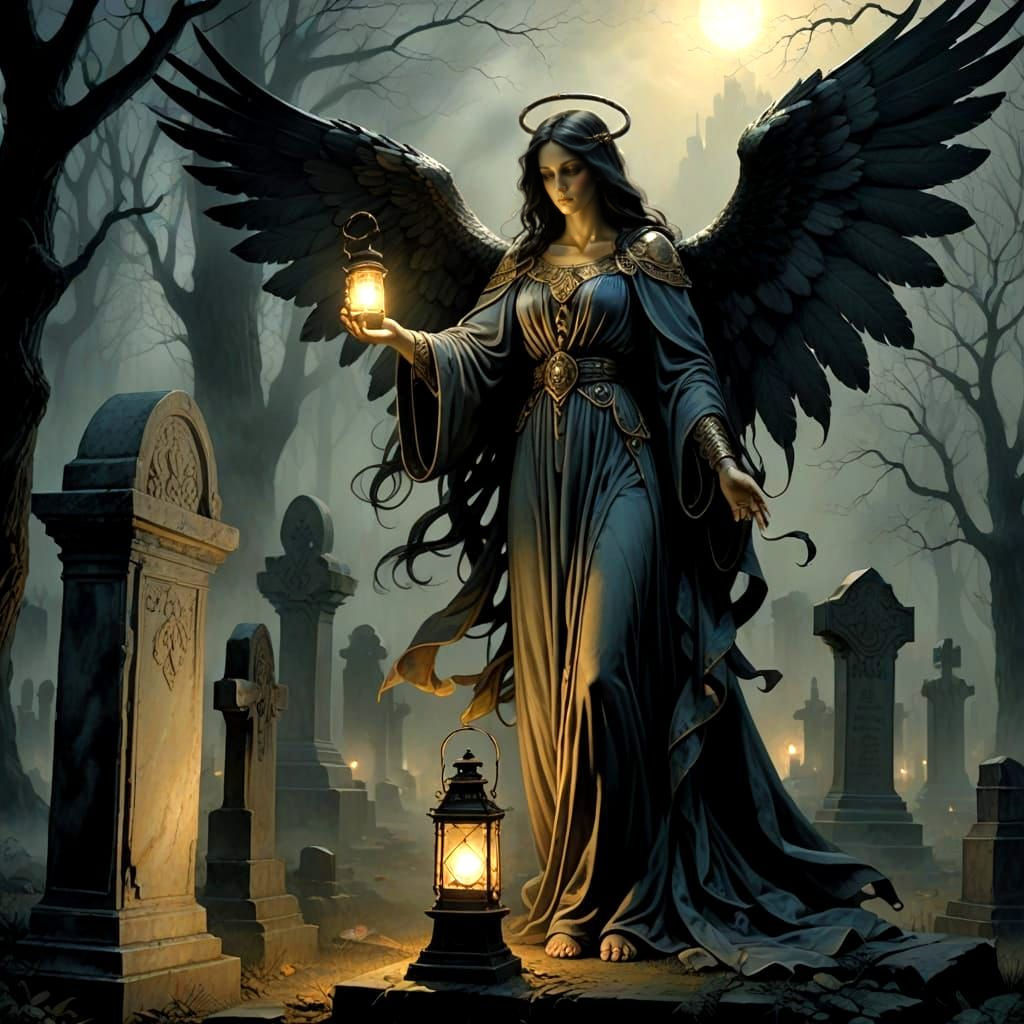 Angel of Death  by @DiscoKittie