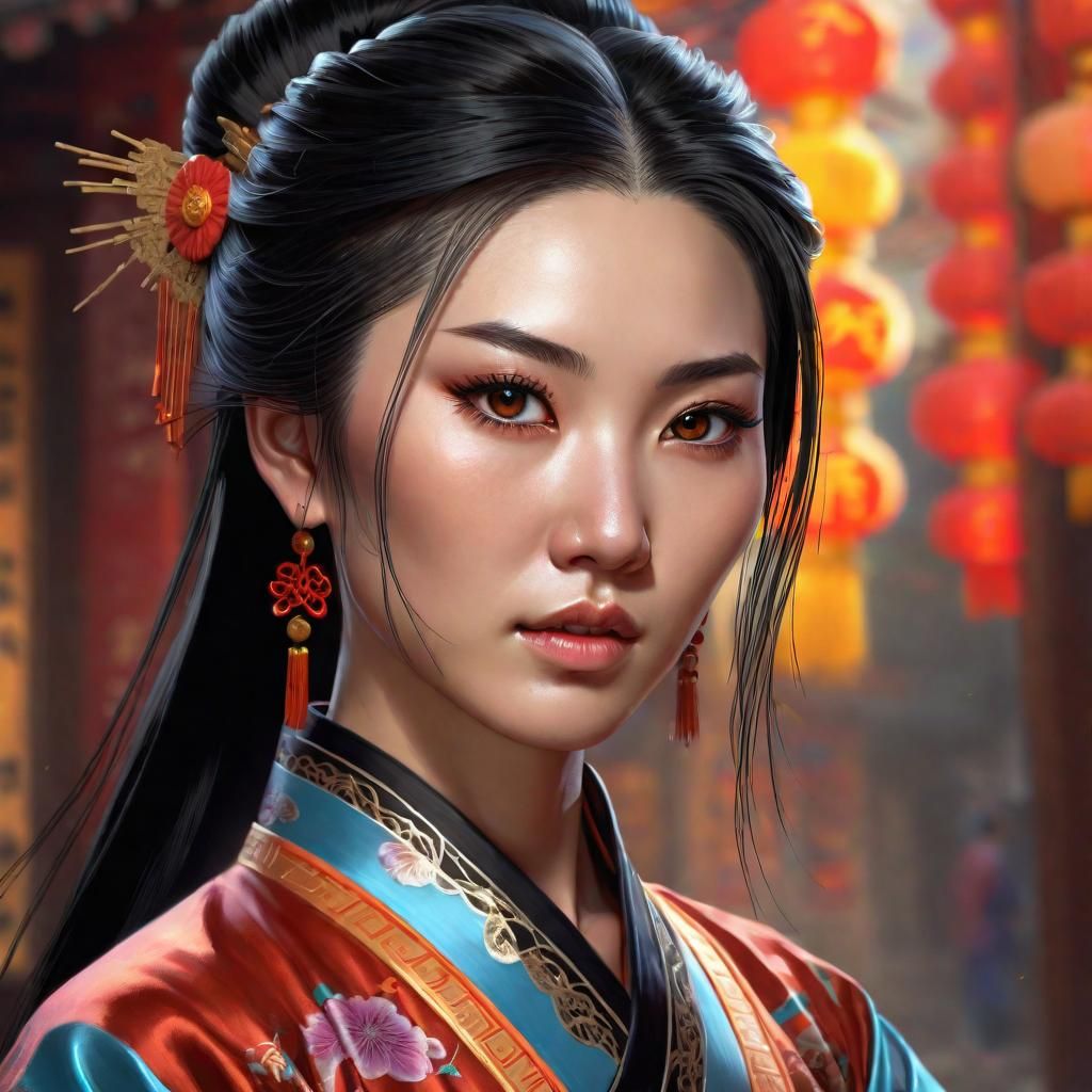 Asian Beauty - AI Generated Artwork - NightCafe Creator