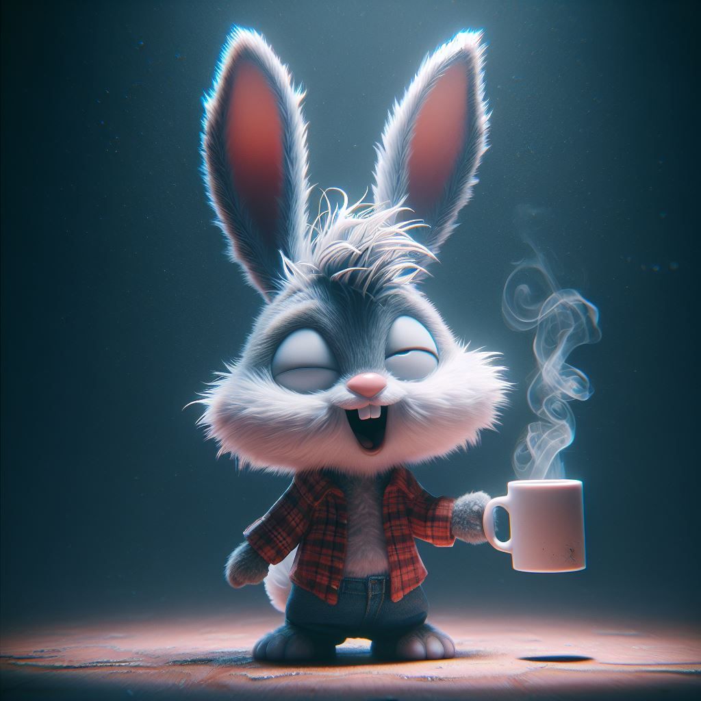 The smell of coffee in the morning