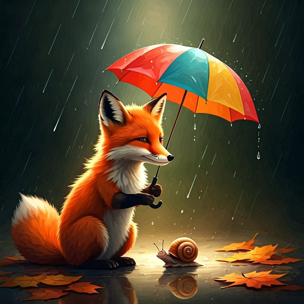 umbrella for a snail 