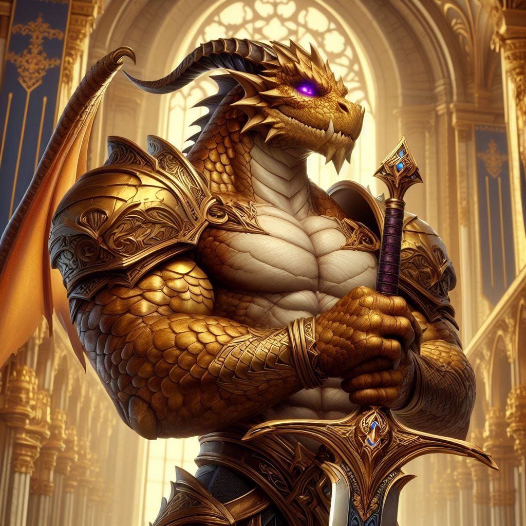 Dragonborn Paladin