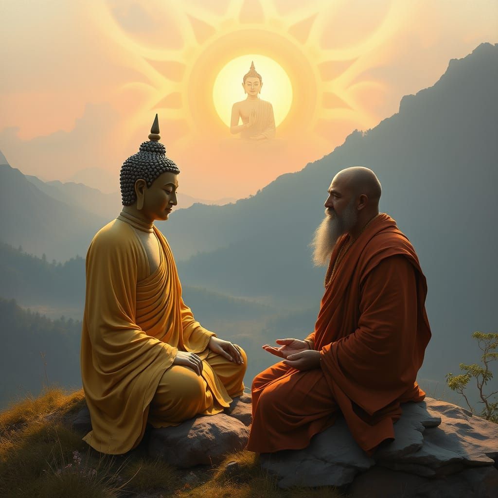 Buddha and Ananda Discuss Dependent Origination