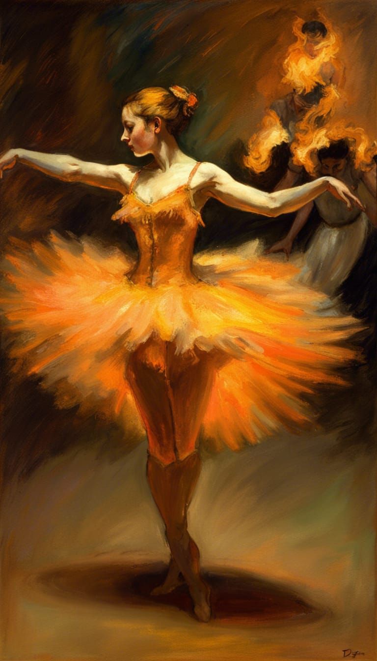 Canary dancer  by @Mangafalcon