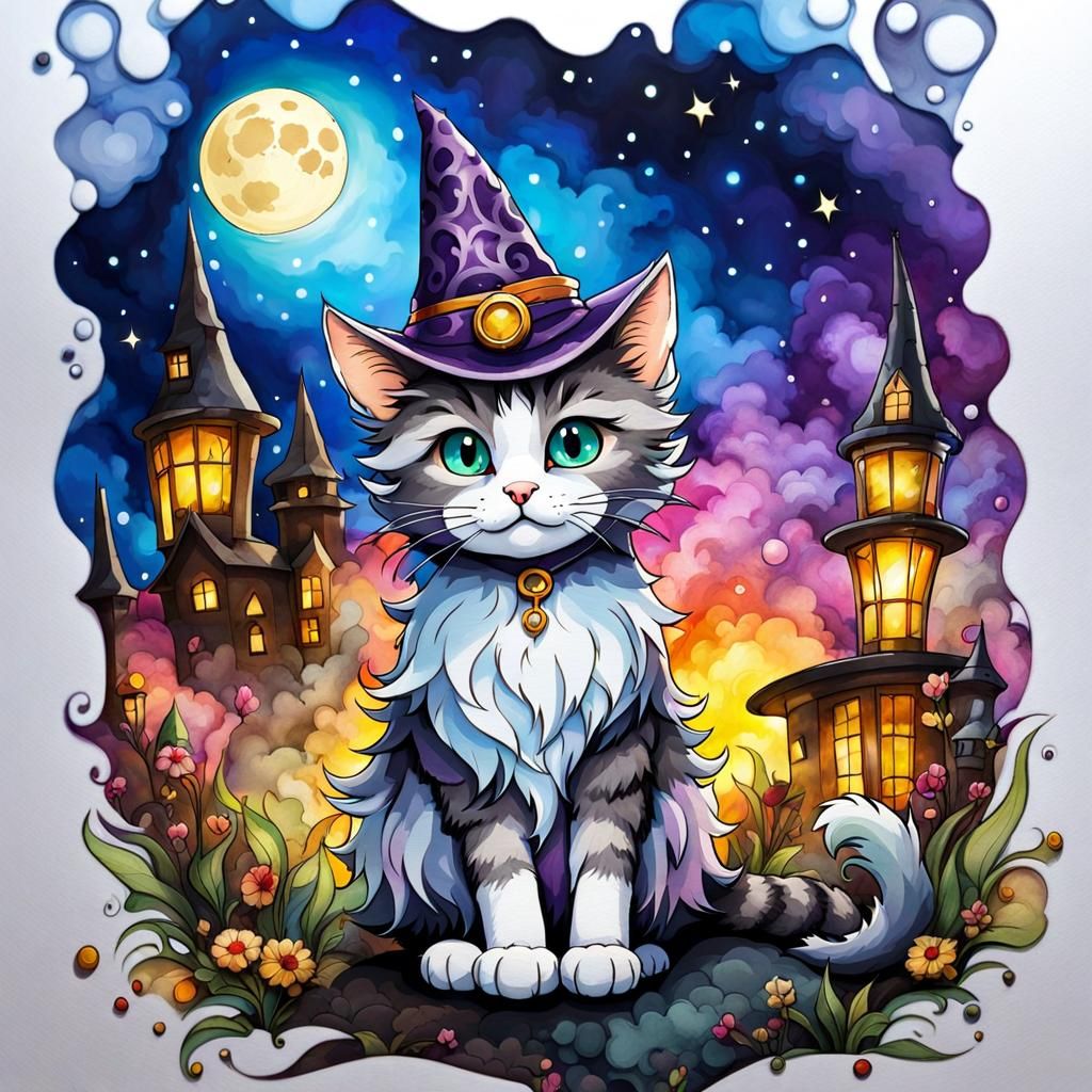 Whiskers McFluffin  by @MrJon