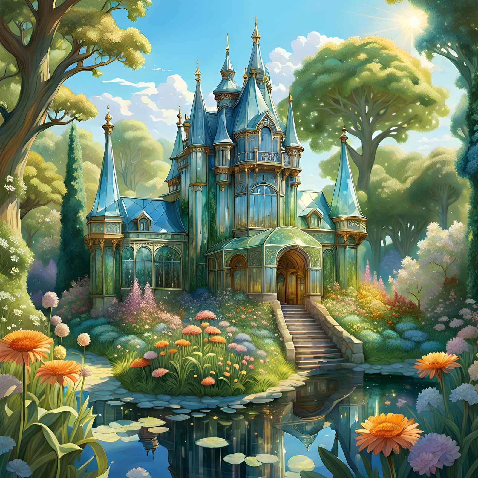 Le château de cristal