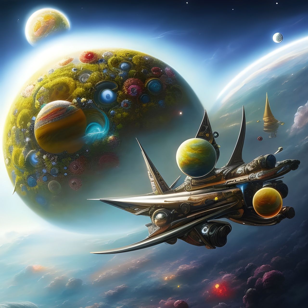 Planetary Salvage Ship   by @Username_Already_Taken