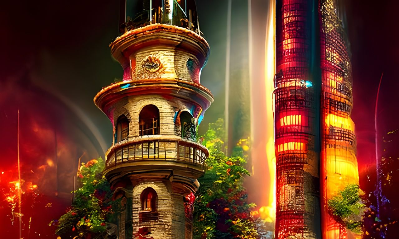 Spiral tower