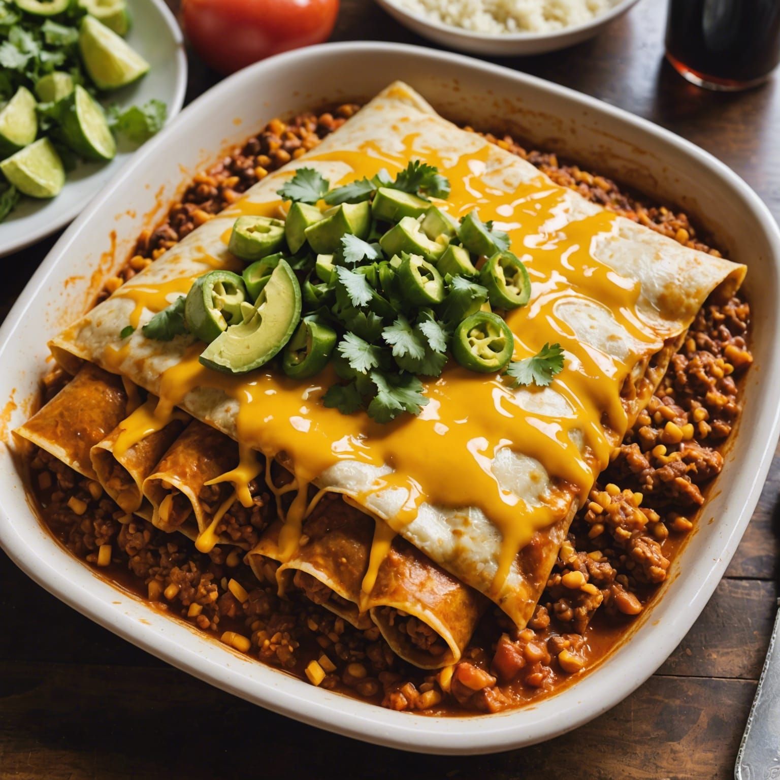 enchilada dinner