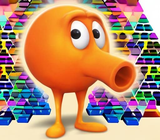 Q*Bert  by @gabthewriter