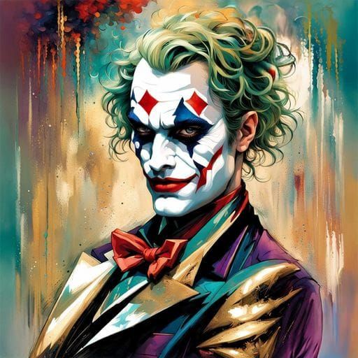 Joker - AI Generated Artwork - NightCafe Creator