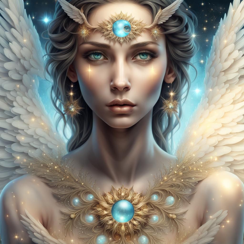 Seraphim Angel Of Purification . - Ai Generated Artwork - Nightcafe Creator