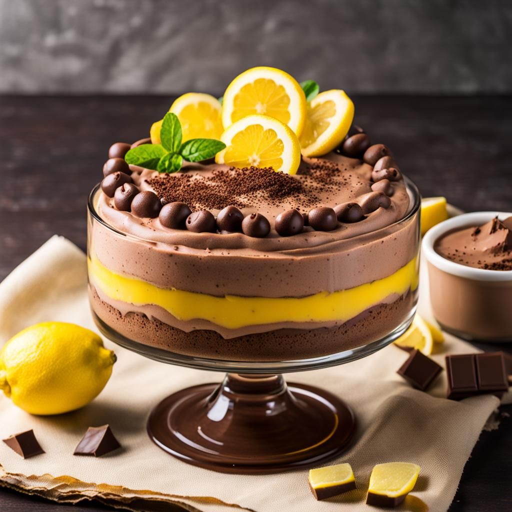Lemon Chocolate Mousse