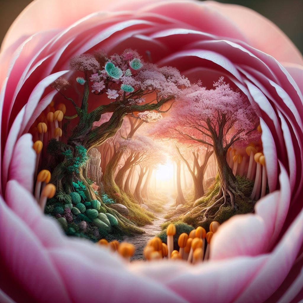 A forest within the flower 2