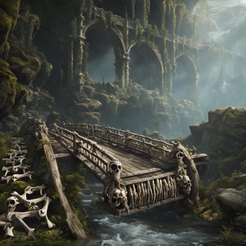 Bridge of Death - AI Generated Artwork - NightCafe Creator