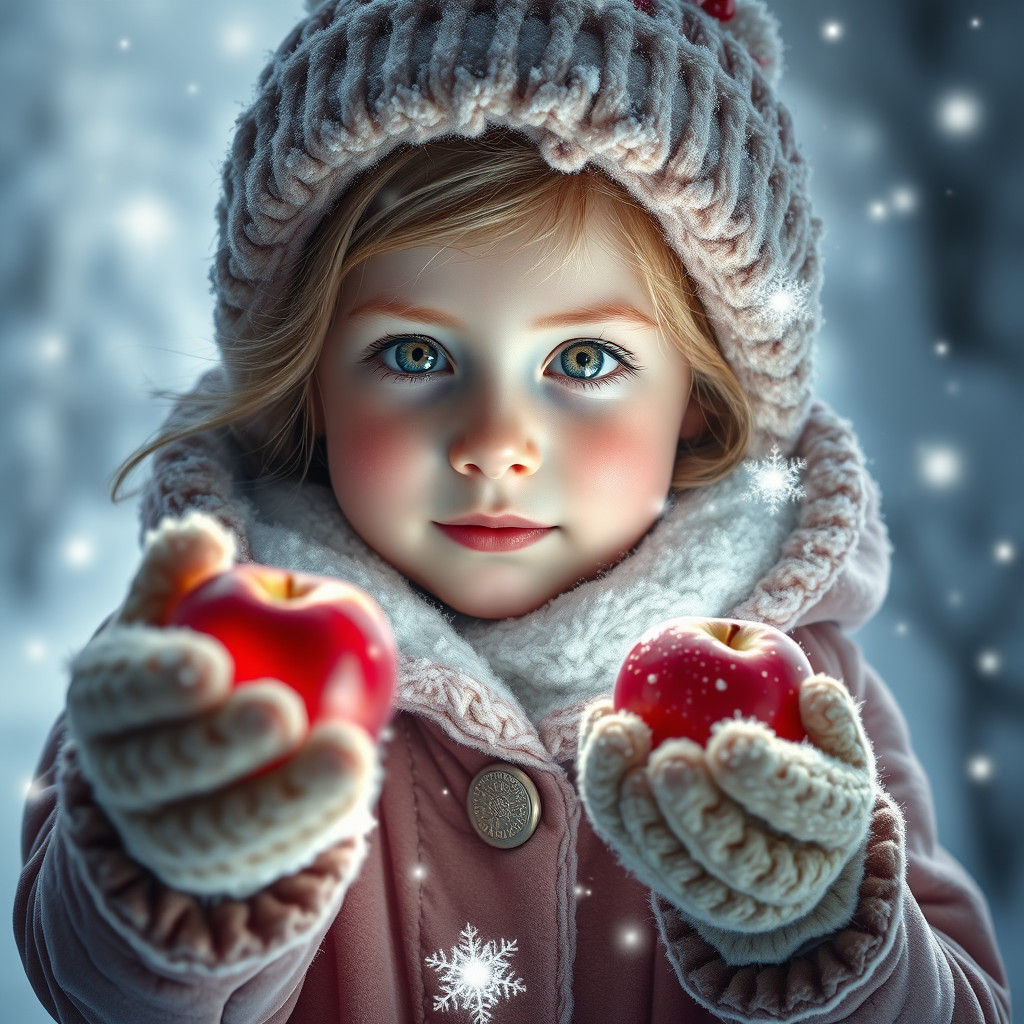 Apple of my eye  by @Sandy 