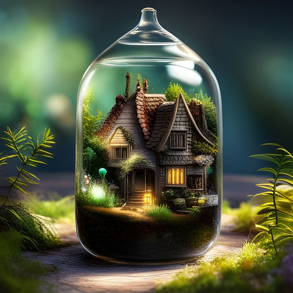 Faerie Cottage   by @Xenia 