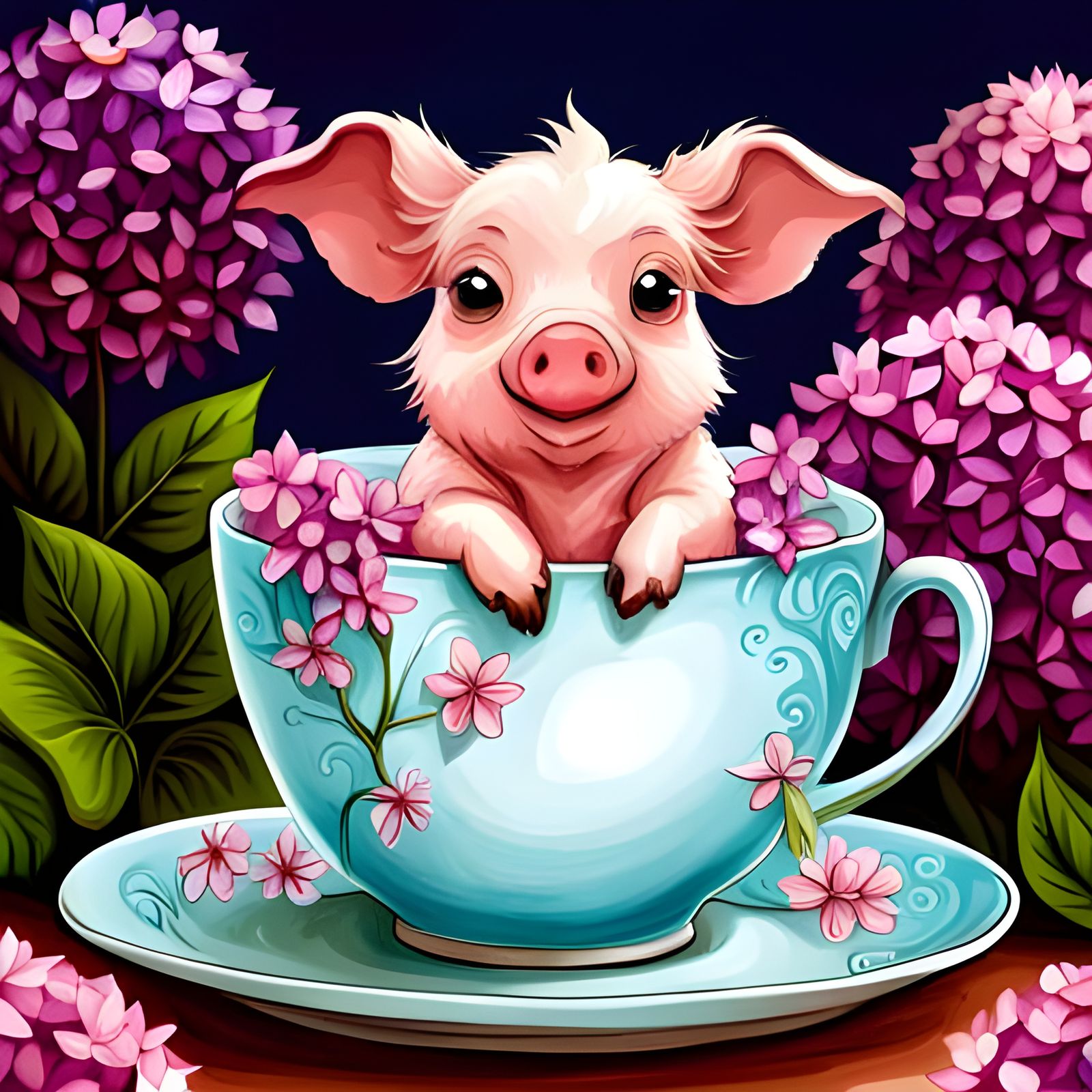Tiny Teacup Pig