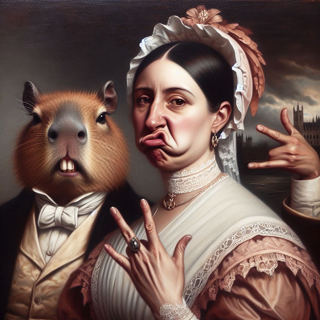 Lord Capybyron and wife