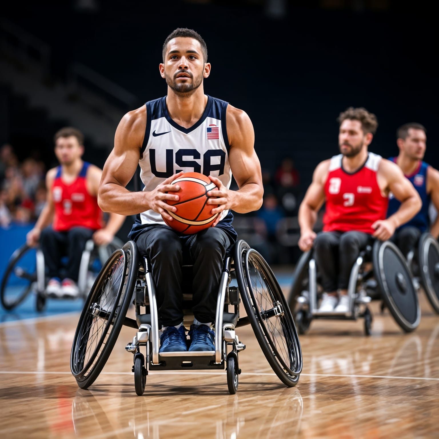 USA Basketball in the 2024 Paralympics