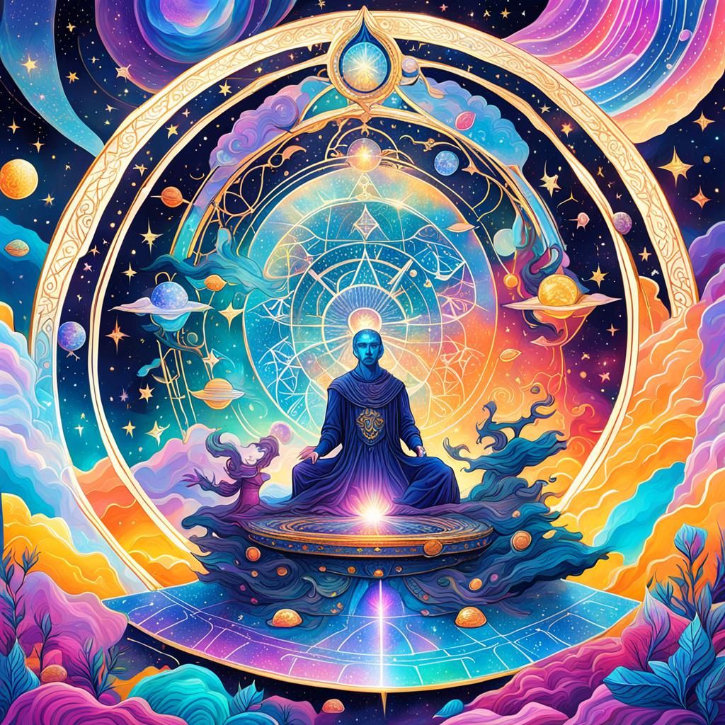Modern tarot card: The perfectionist