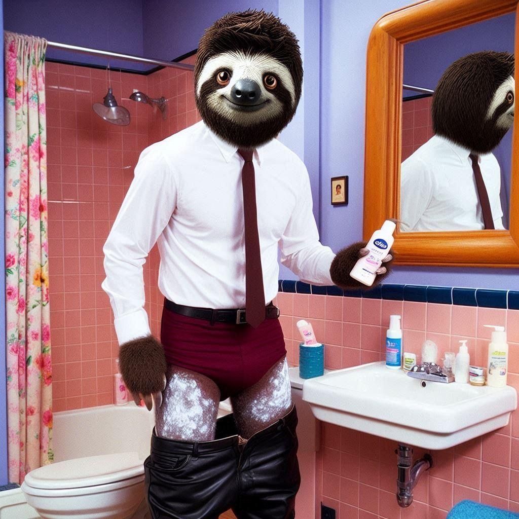 Slothvid Schwimmer as Sloth Geller, in “Friends”