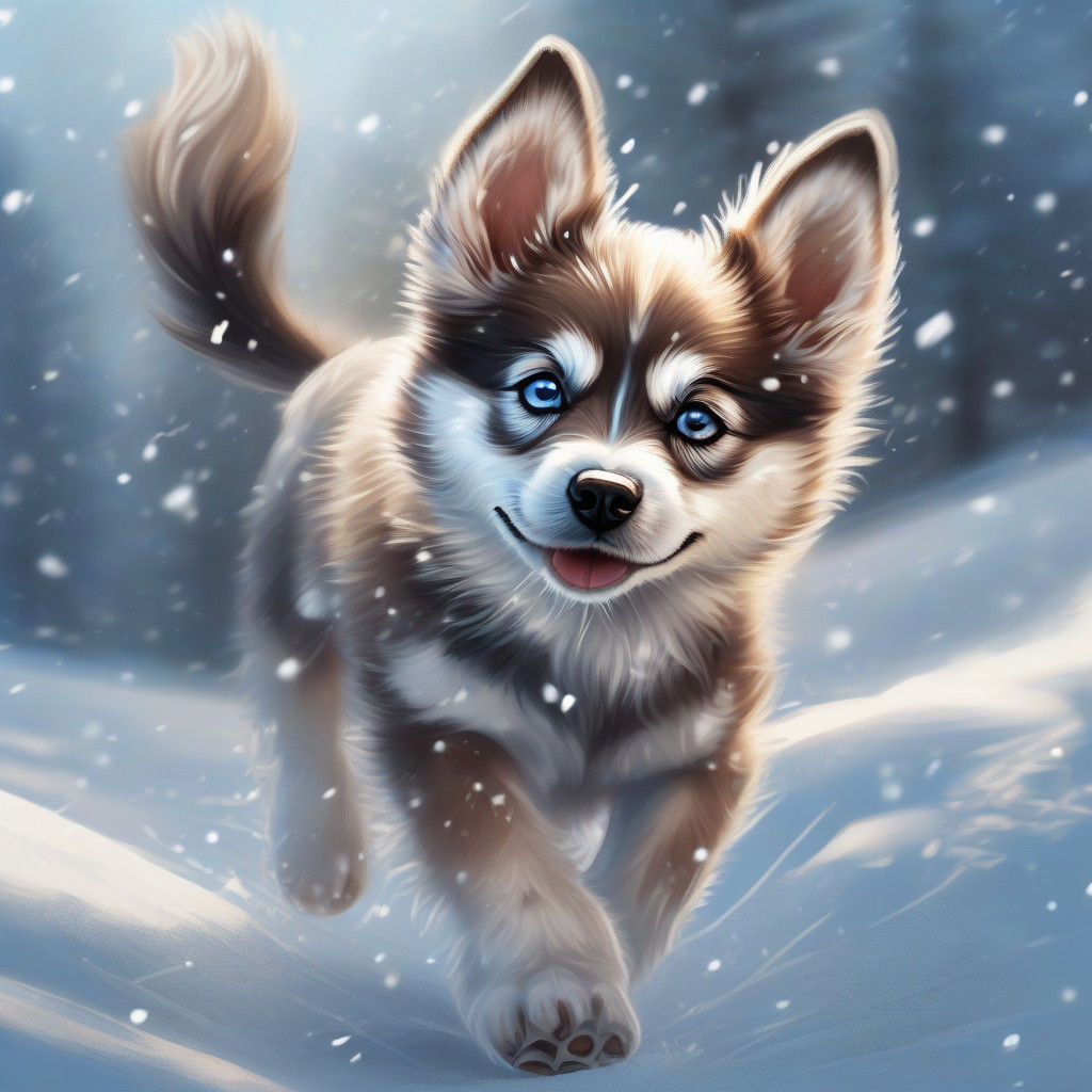 Alaskan Klee Kai Puppy