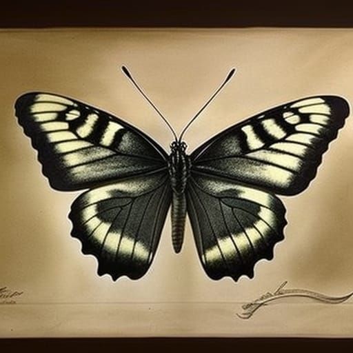 Butterfly Art - 3d Blue Butterfly Drawing | Step by Step Tutorial | PeakD