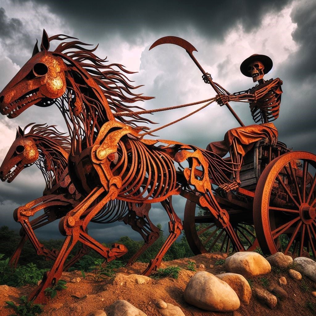 Giddy-up (3 images: Rust Art)