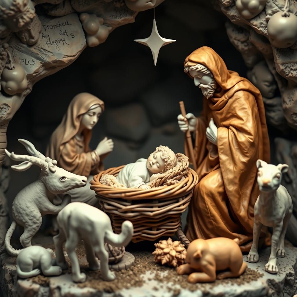 Nativity scene  by @Jorge