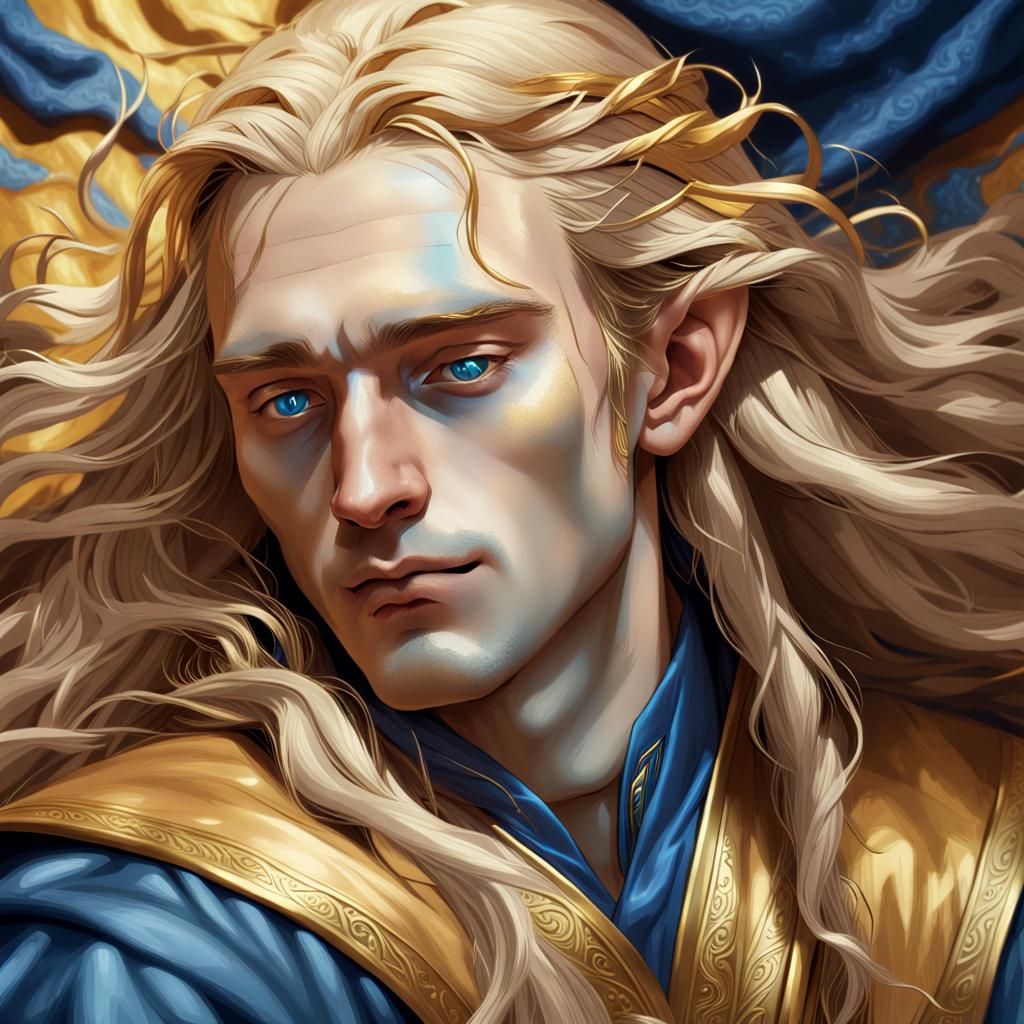 Glorfindel or Finrod - AI Generated Artwork - NightCafe Creator