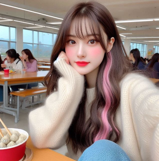 lonely at the cafeteria...