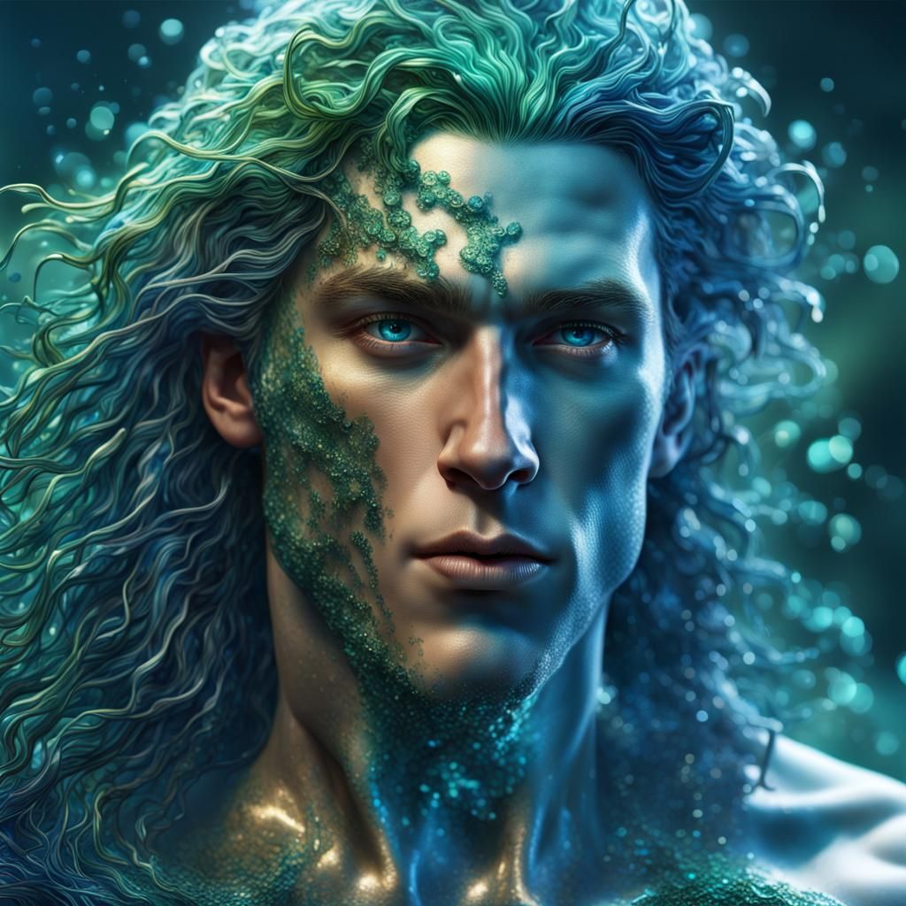 Water-Wraith Male - AI Generated Artwork - NightCafe Creator