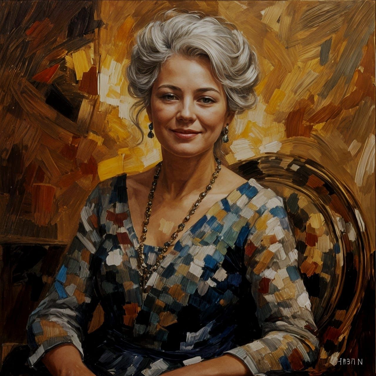 Portrait of a Kind Woman M03b