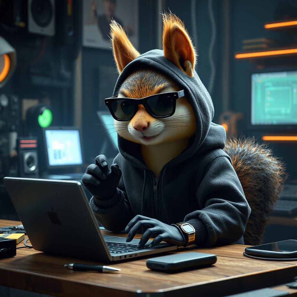 Mischievous Squirrel #2