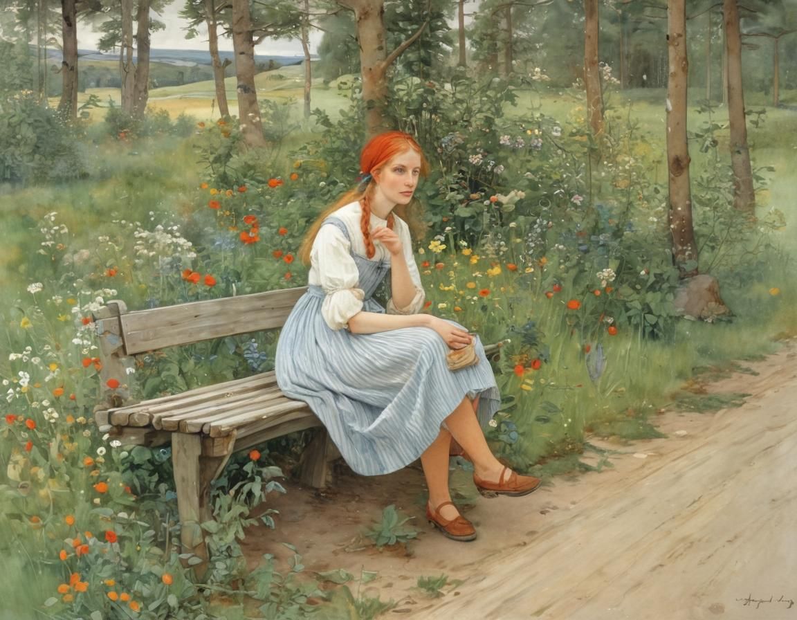 by Carl Larsson