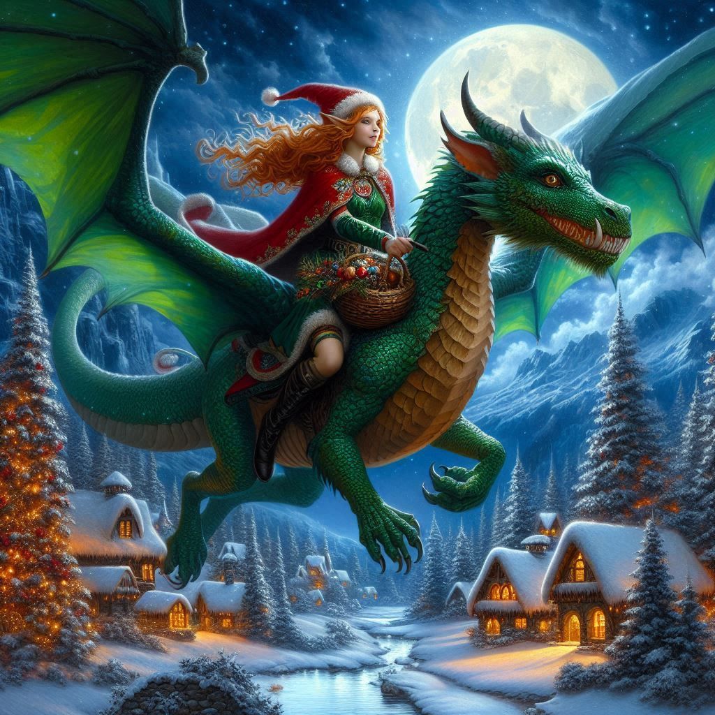 "The Christmas Dragon" A Story yet to be told.