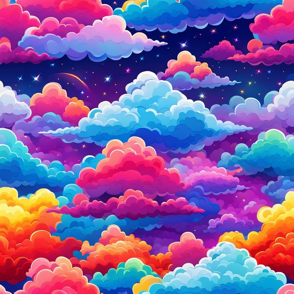 Fantasy Clouds in Color