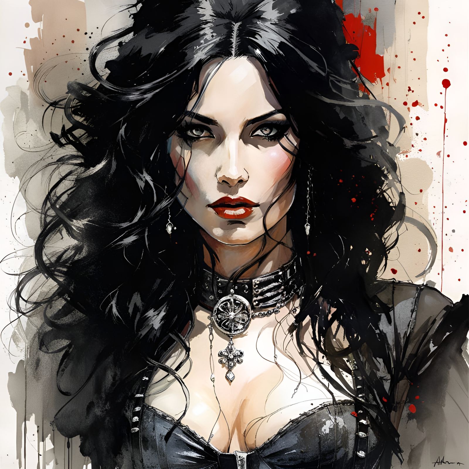 Yennefer of Vengerberg - AI Generated Artwork - NightCafe Creator