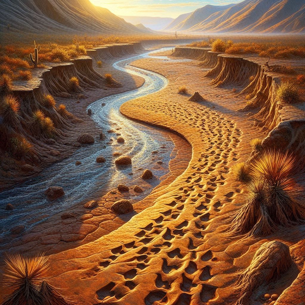 Dinosaurs tracks