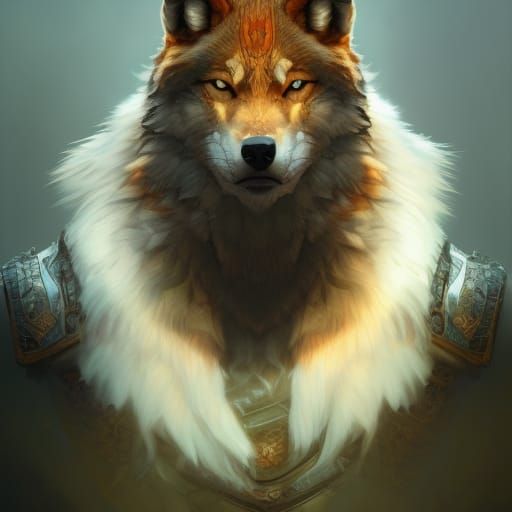 the wolf king Mako - AI Generated Artwork - NightCafe Creator