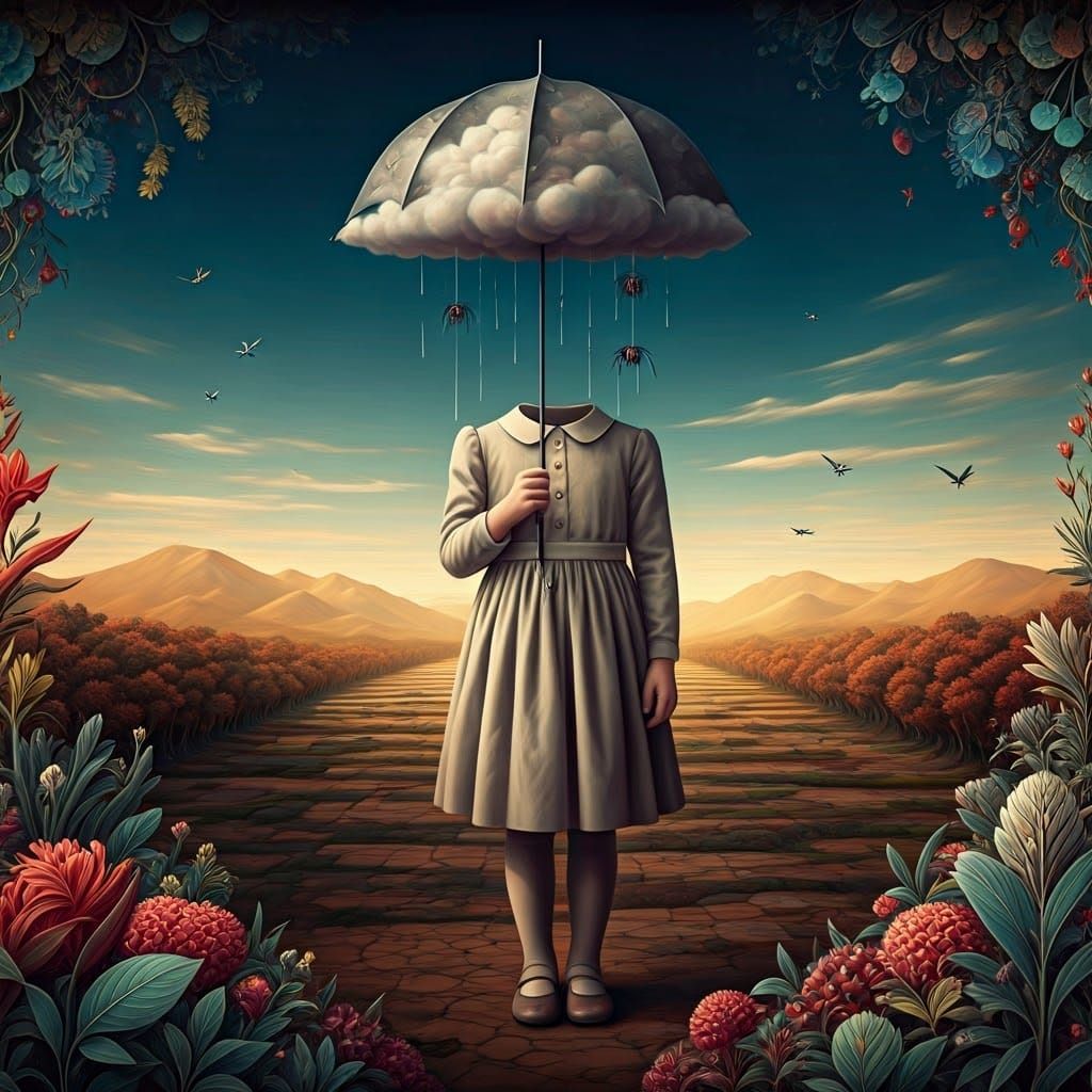 Stormy thoughts  by @BunnyFooFoo