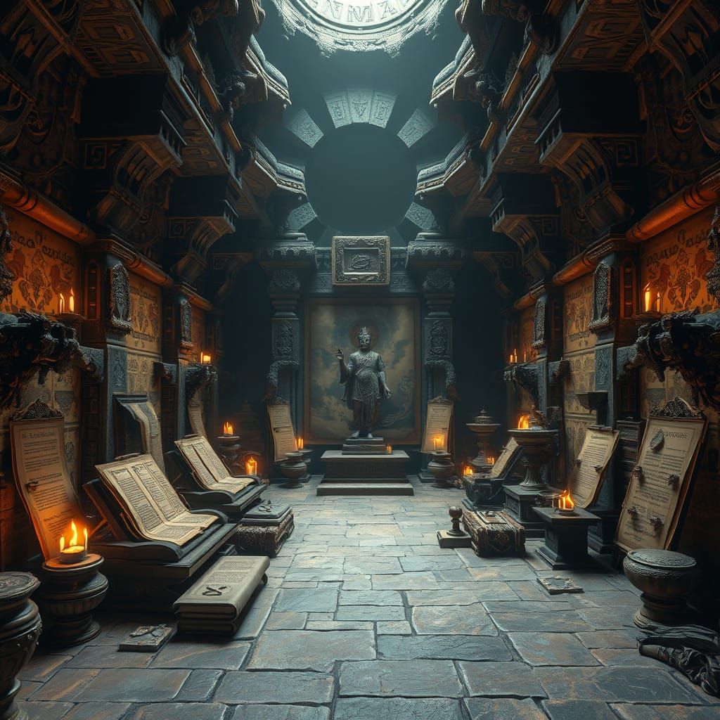 Mystical Realm of Ancient Wisdom