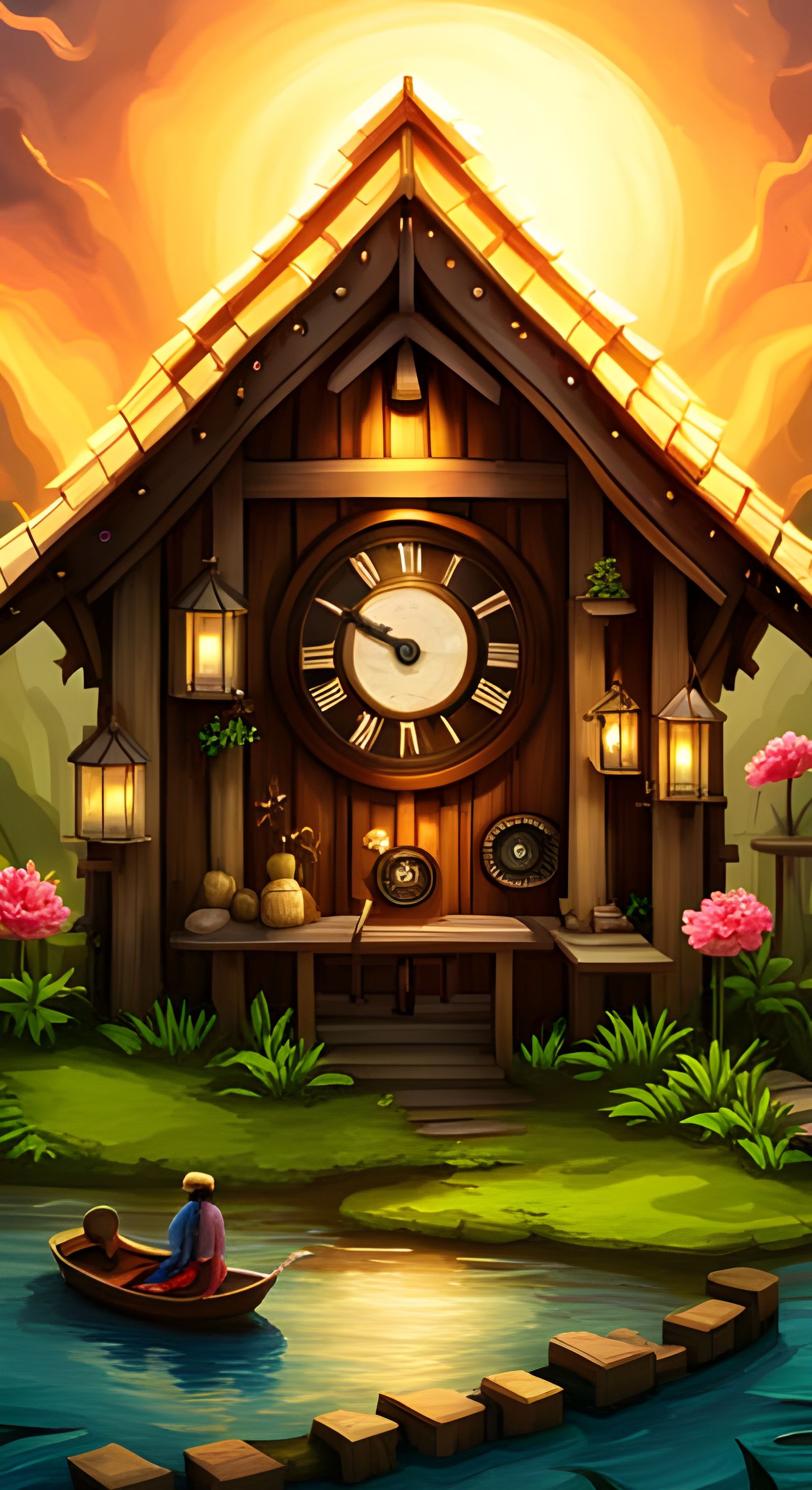 Cuckoo Cuckoo Clock in the woods