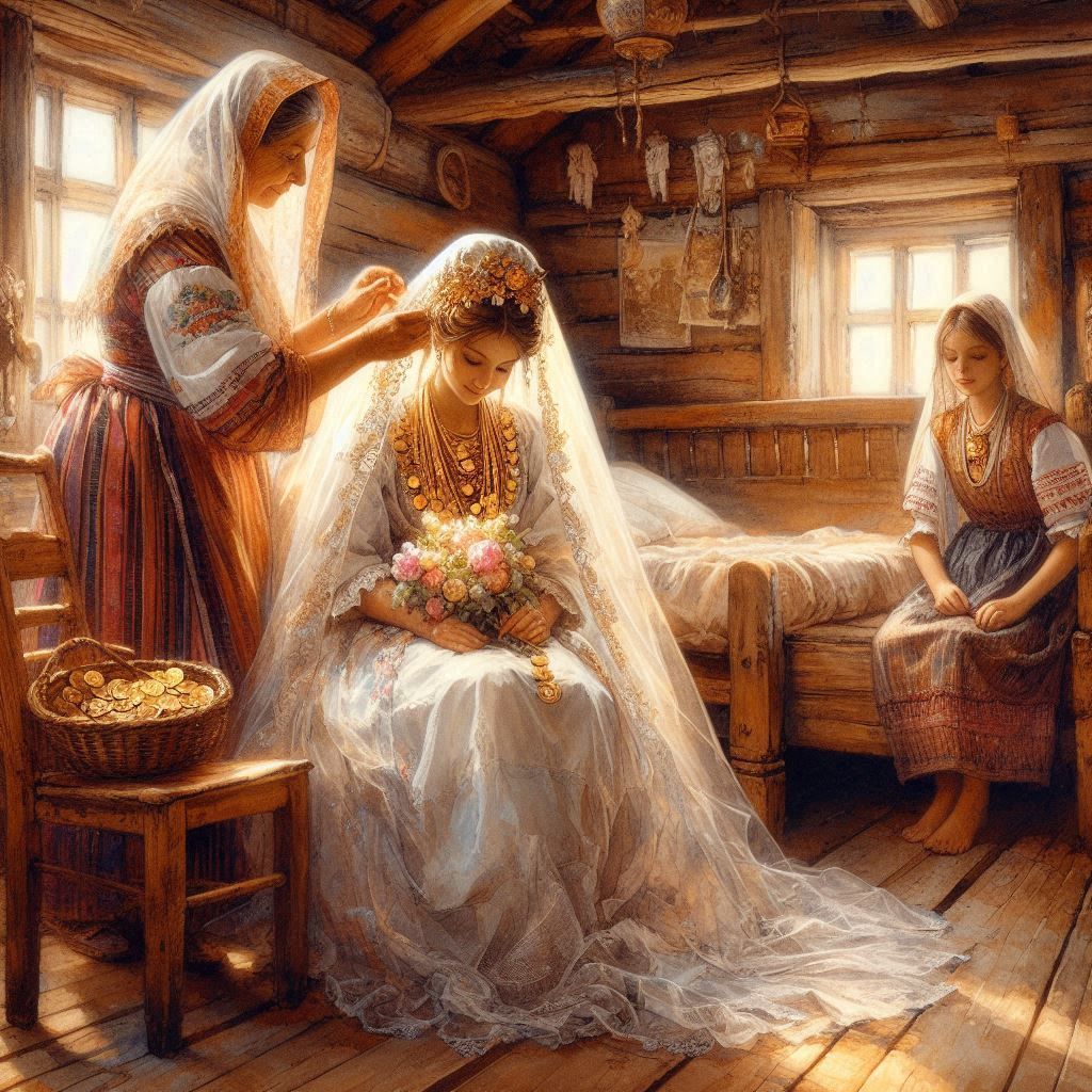Decorating of the Bride